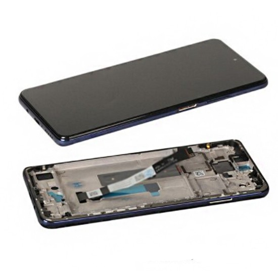 TOUCH AND DISPLAY WITH FRAME XIAOMI MI 10T LITE AZUL TOUCH AND DISPLAY WITH FRAME XIAOMI MI 10T LITE AZUL